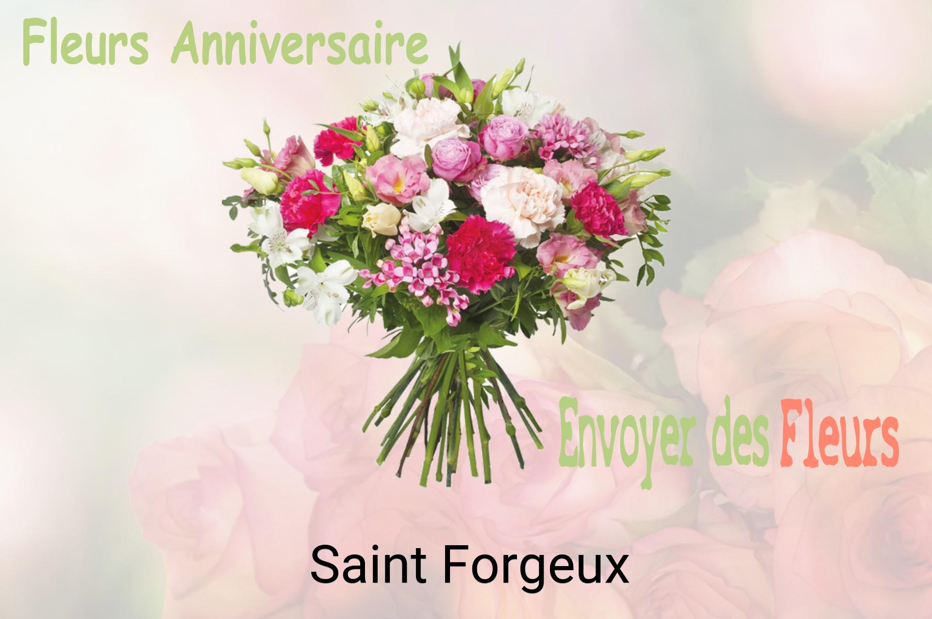 Bouquet de fleurs d’anniversaire livré à Saint-Forgeux