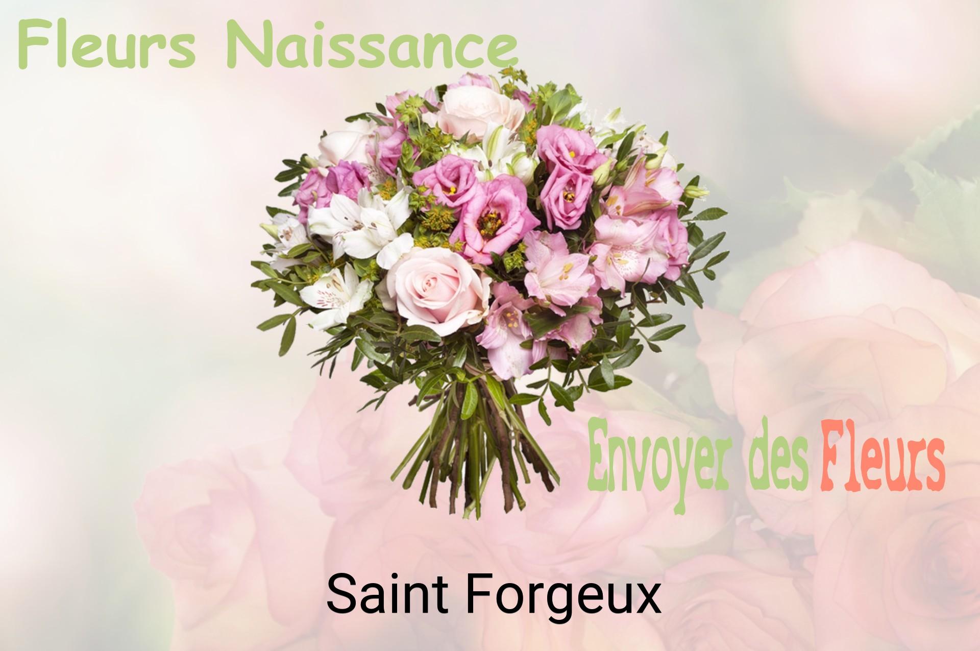 Bouquet de fleurs de naissance livré à Saint-Forgeux